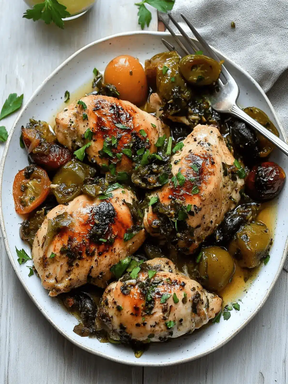 Chicken Marbella