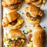 Breakfast Croissant Sandwiches