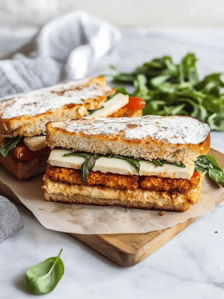 Tofu Parmesan Sandwiches