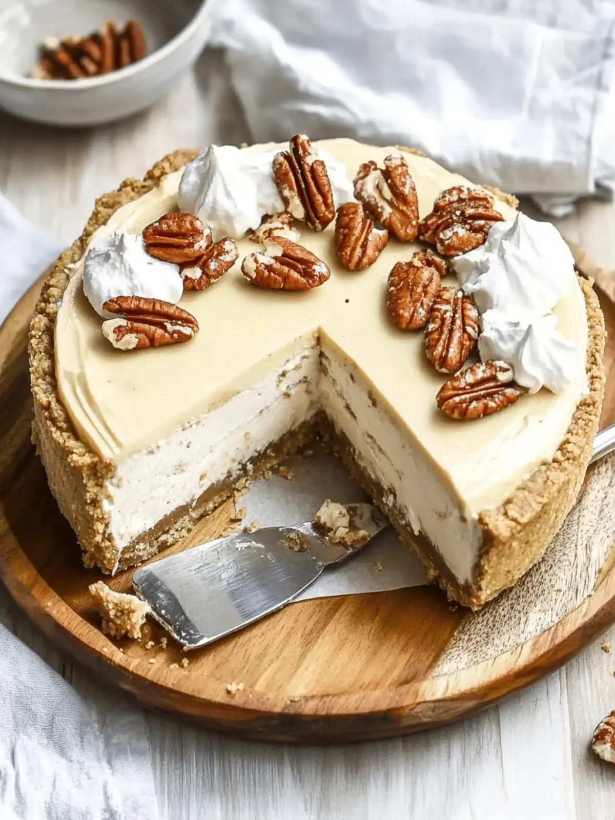 Vanilla Bean Brown Butter Cheesecake