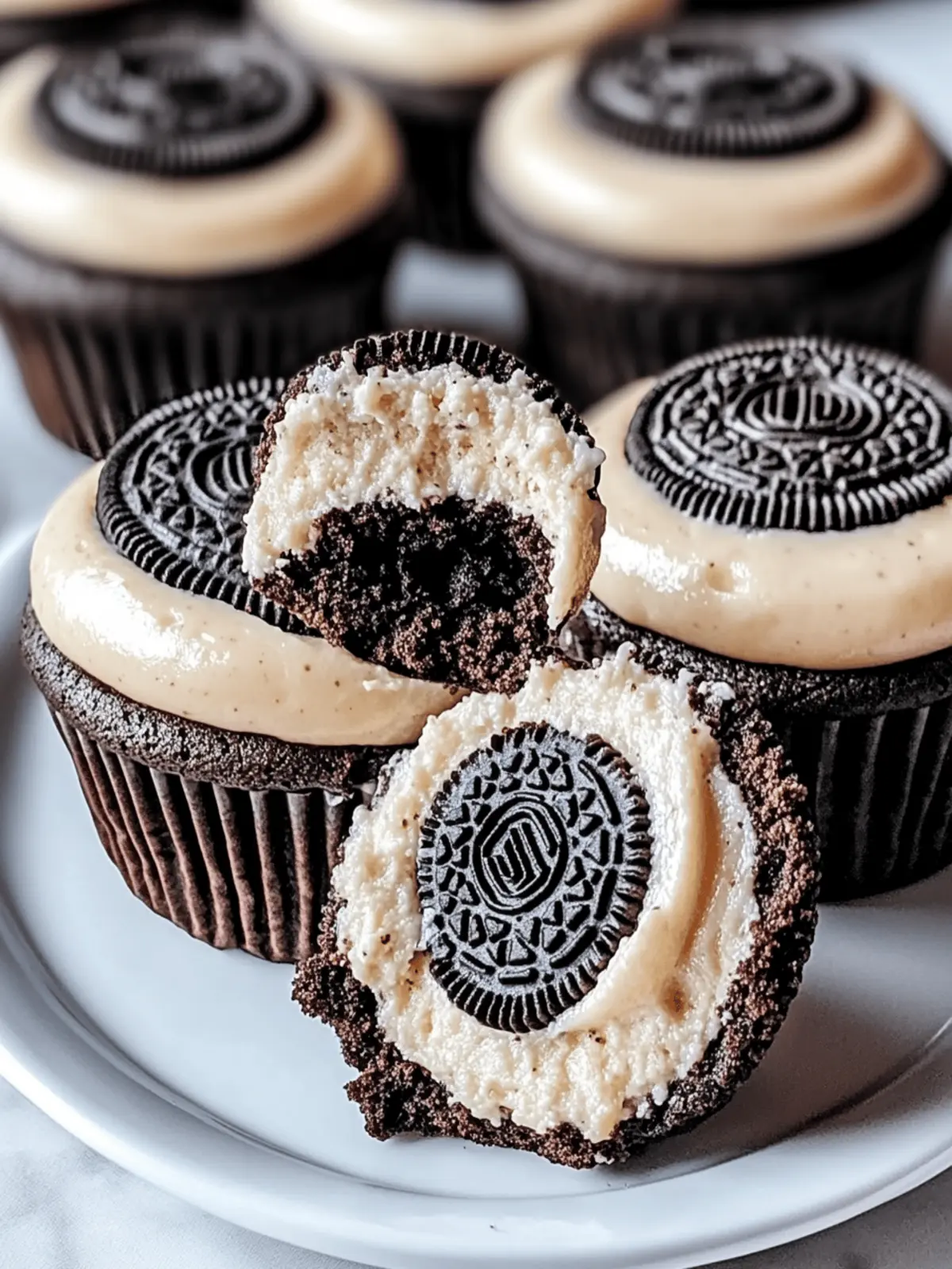 Oreo Cheesecake Cookie Cups