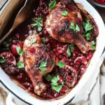 Roasted Chicken with Pomegranate and Sumac