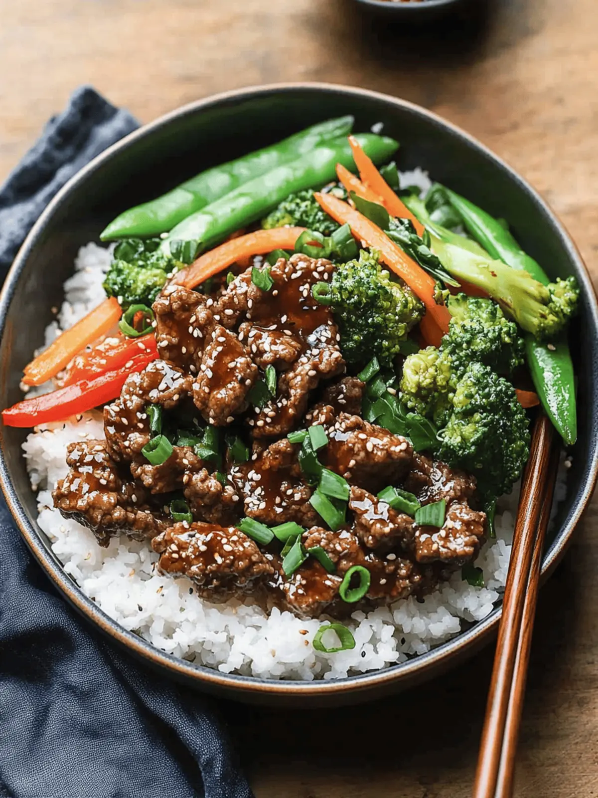 Beef Teriyaki Rice Bowl
