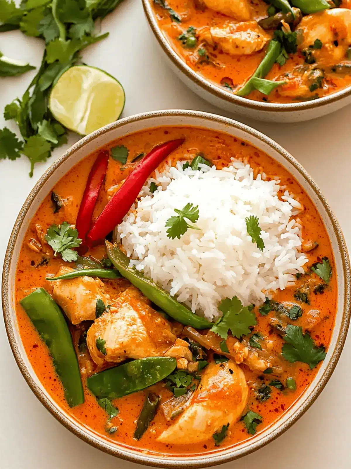 Thai Red Curry with Chicken | Moribyan