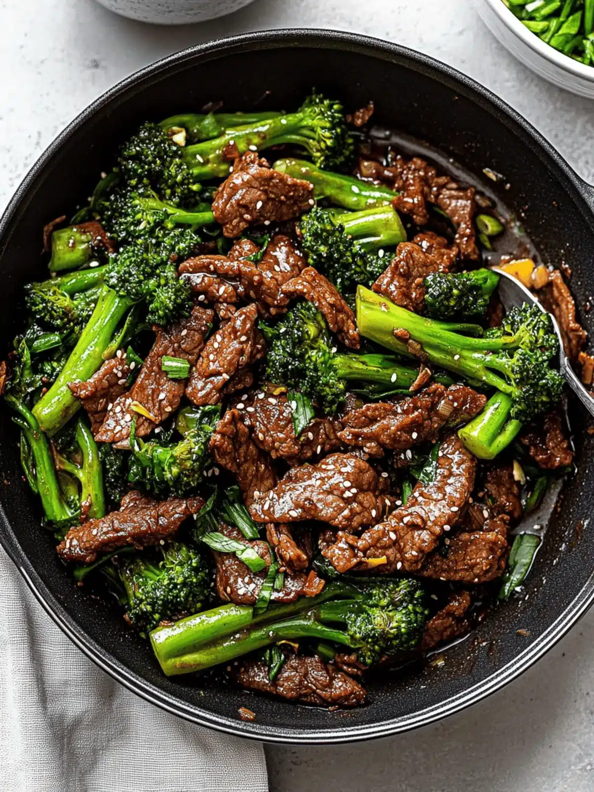Beef And Broccolini Stir Fry