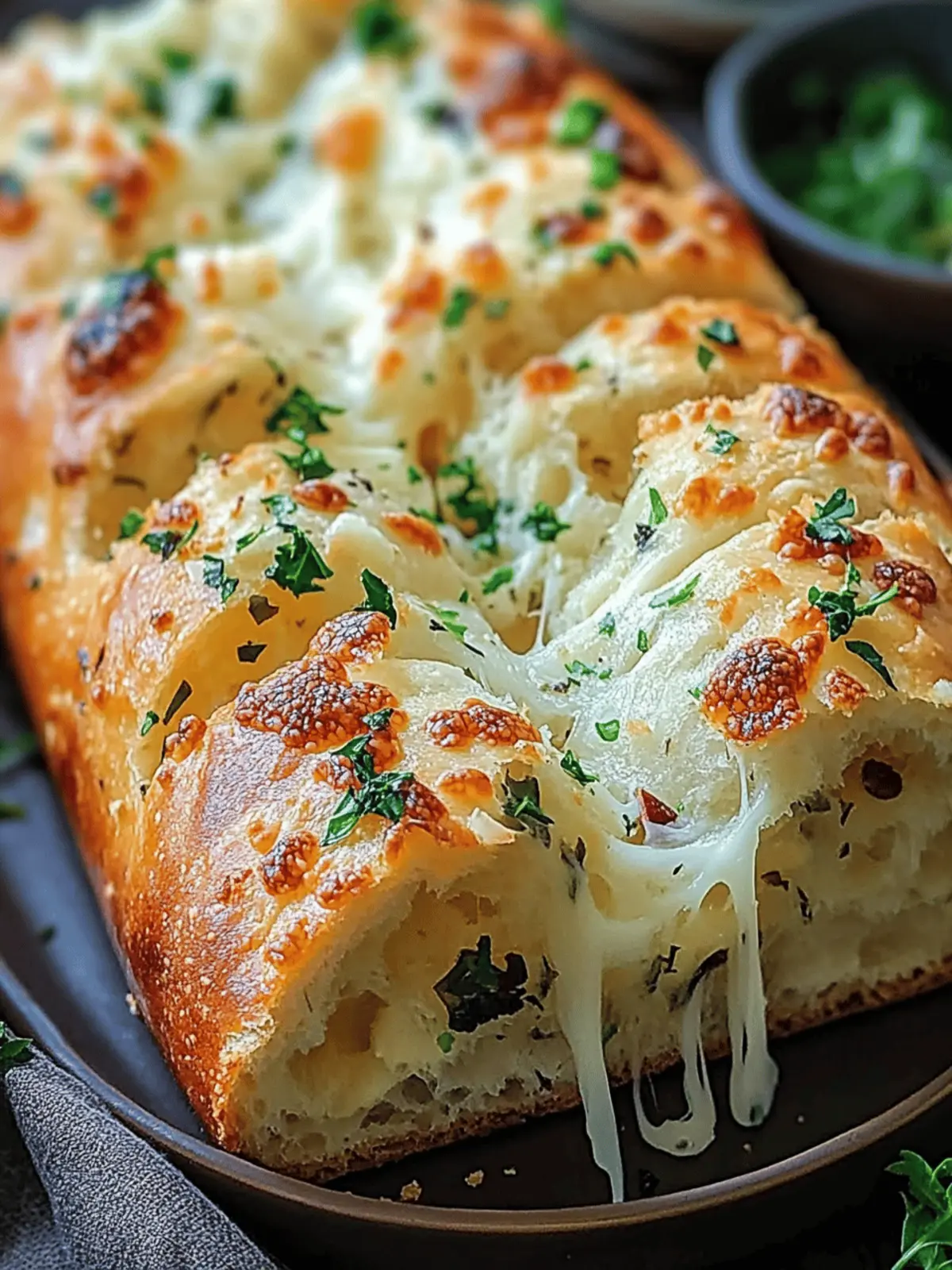 Italian Herbs and Cheese Bread