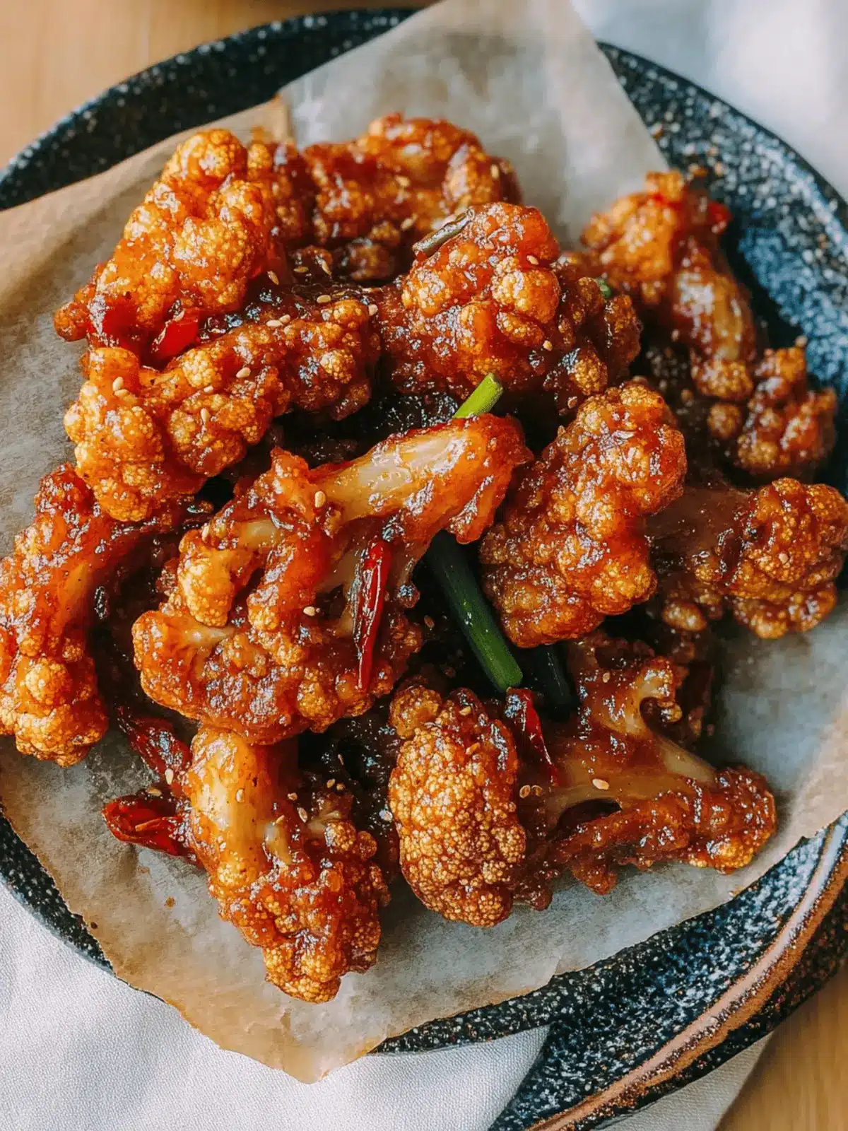 Korean Fried Cauliflower