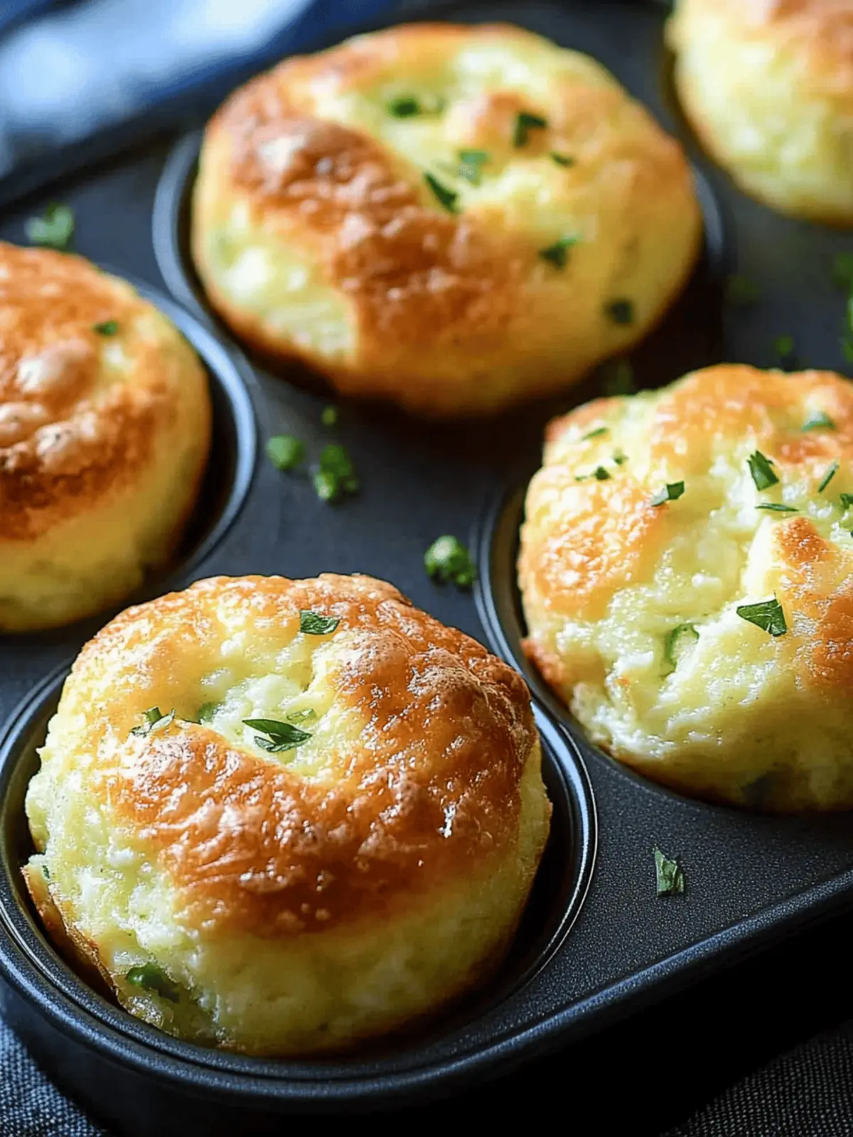 Fluffy Cottage Cheese Egg Muffins