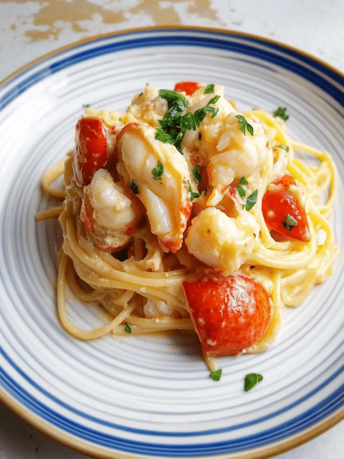 Creamy Buttered Lobster Pasta for an Unforgettable Dinner 2 Buttered Lobster Pasta