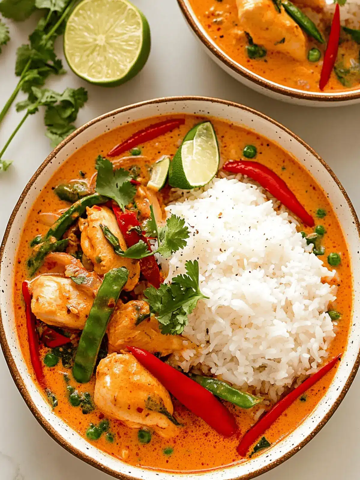 Thai Red Curry with Chicken | Moribyan