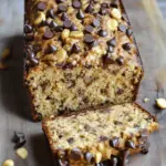 Chocolate Chip Peanut Butter Oatmeal Banana Bread