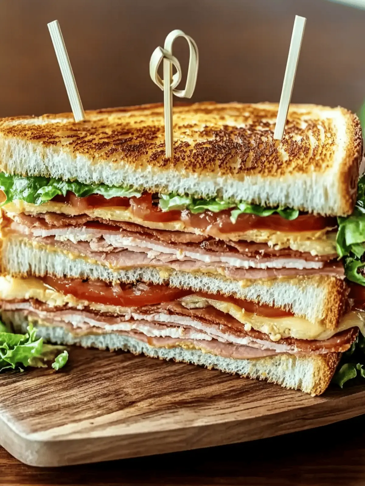 Classic Triple-Layer Club Sandwich