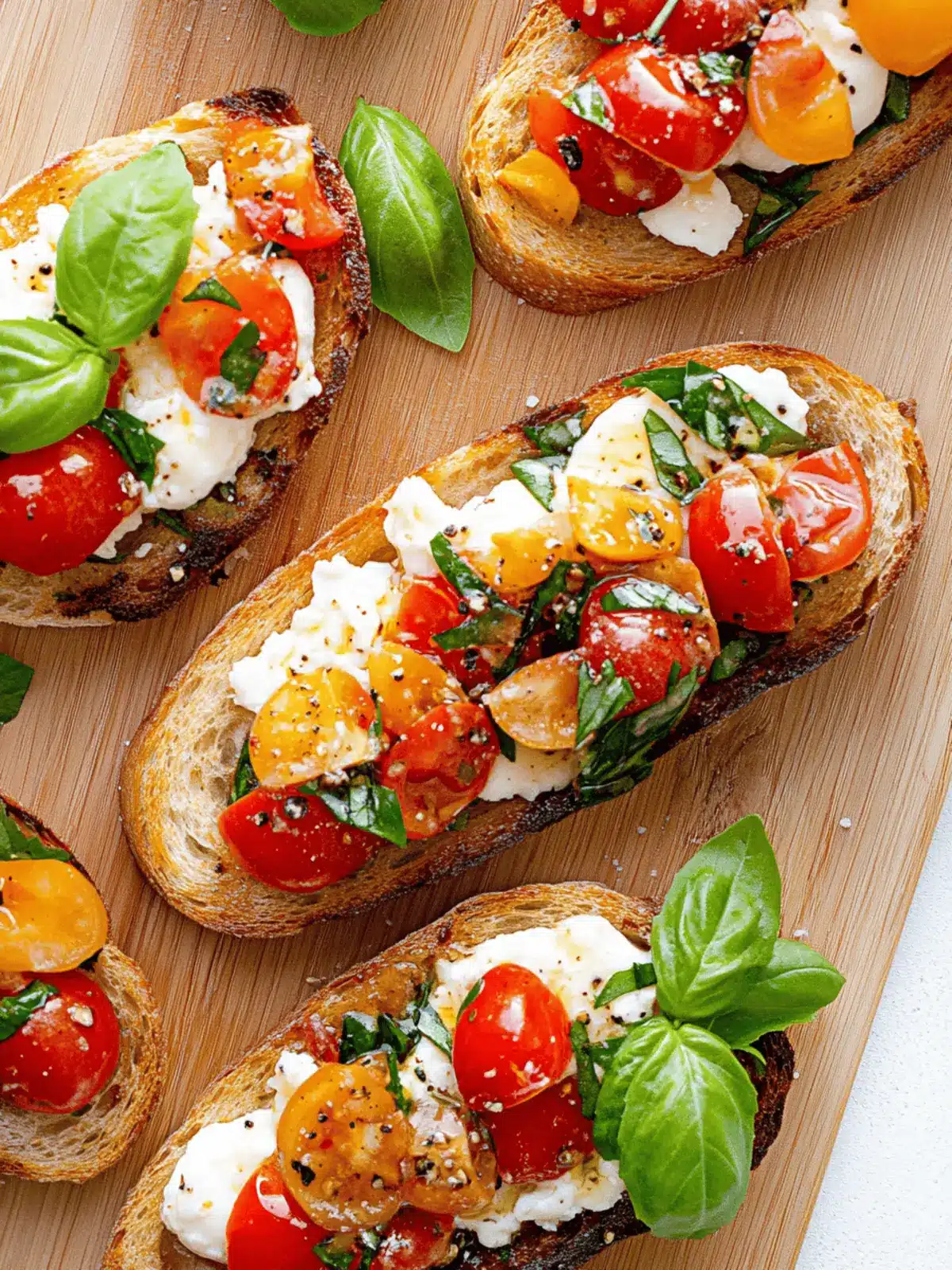 Burrata Bruschetta