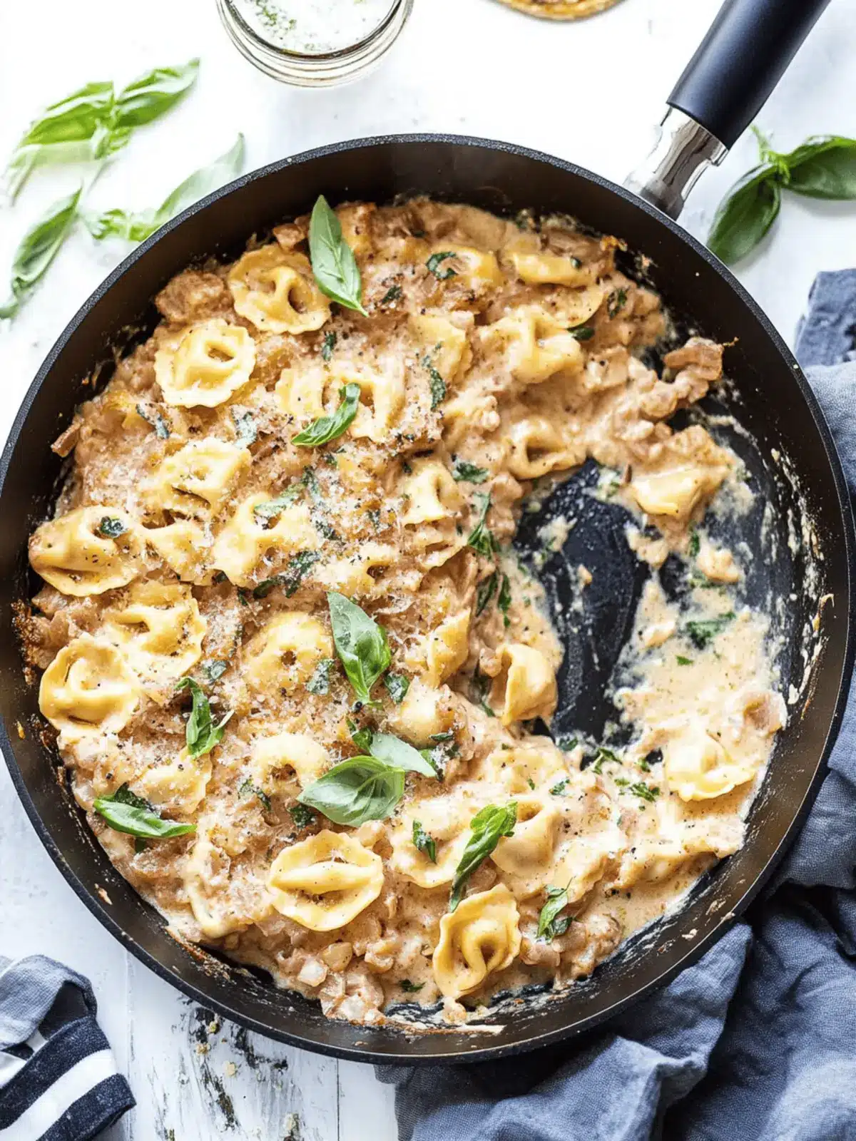 Baked Tortellini Skillet