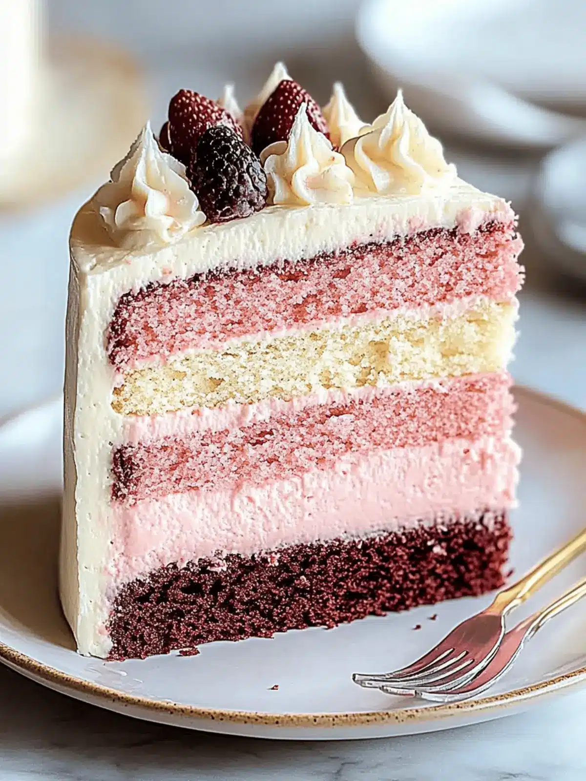 Neapolitan Cake