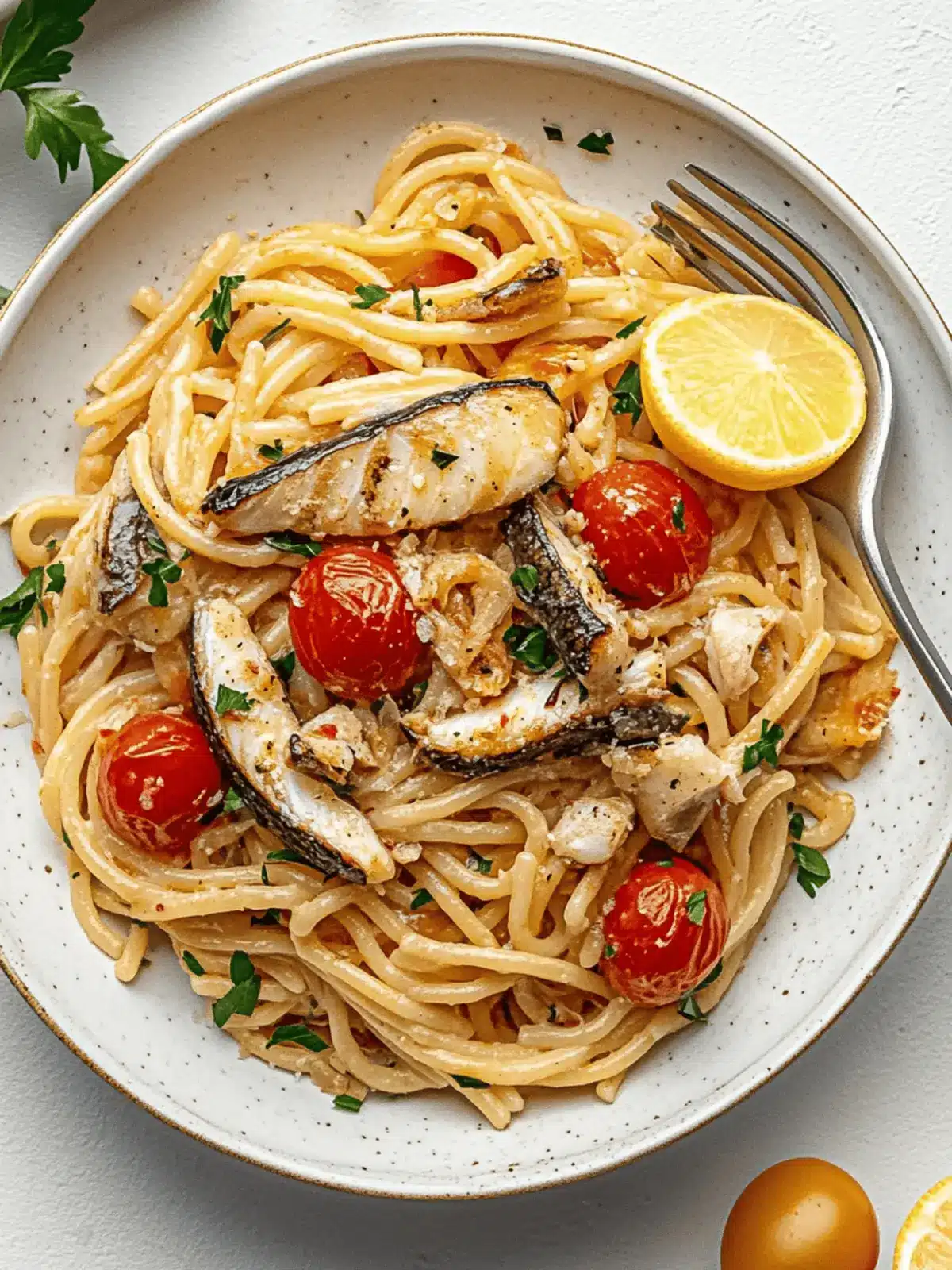 Canned Mackerel Pasta