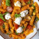 Romesco Pasta Salad With Burrata