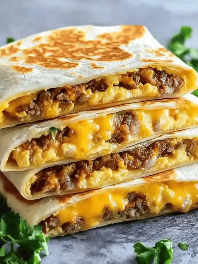 Ultimate Breakfast Crunchwrap