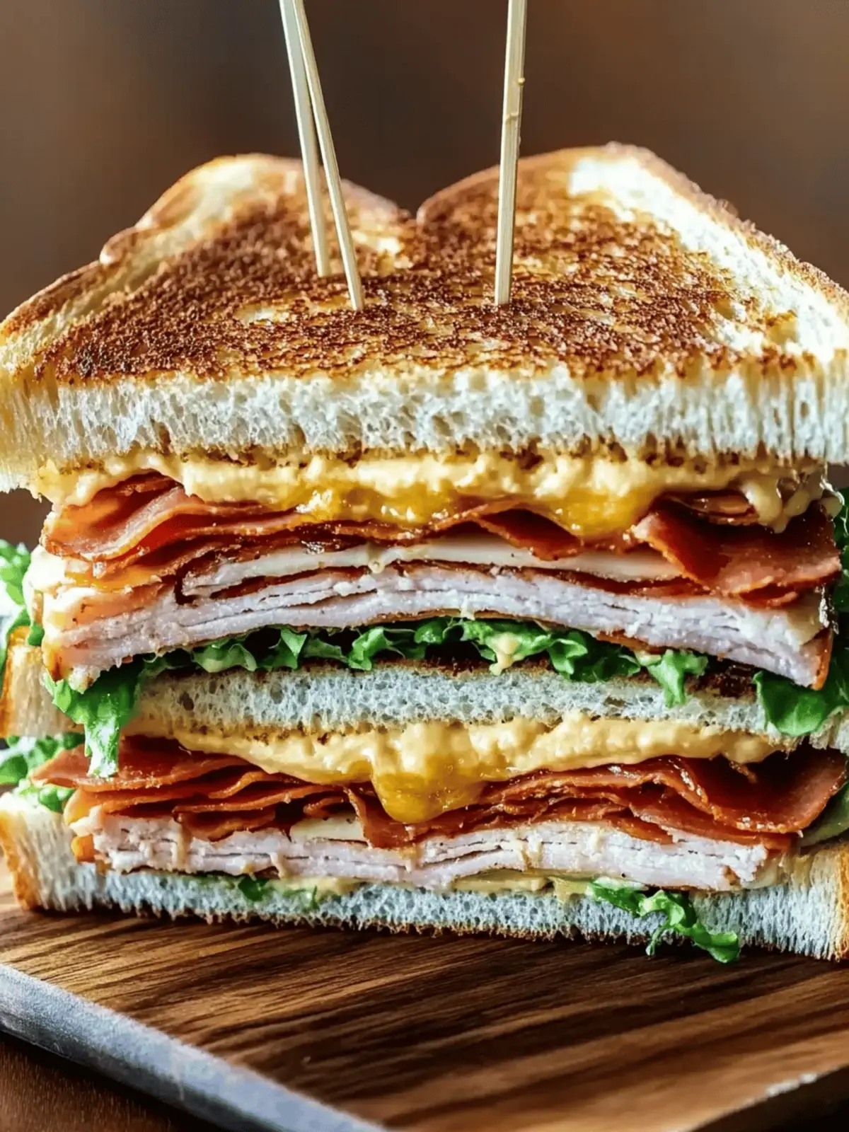 Classic Triple-Layer Club Sandwich