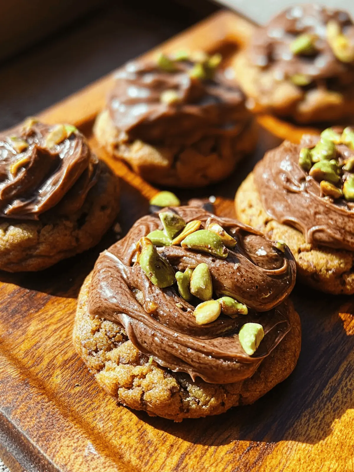 Dubai Chocolate Bar Cookies