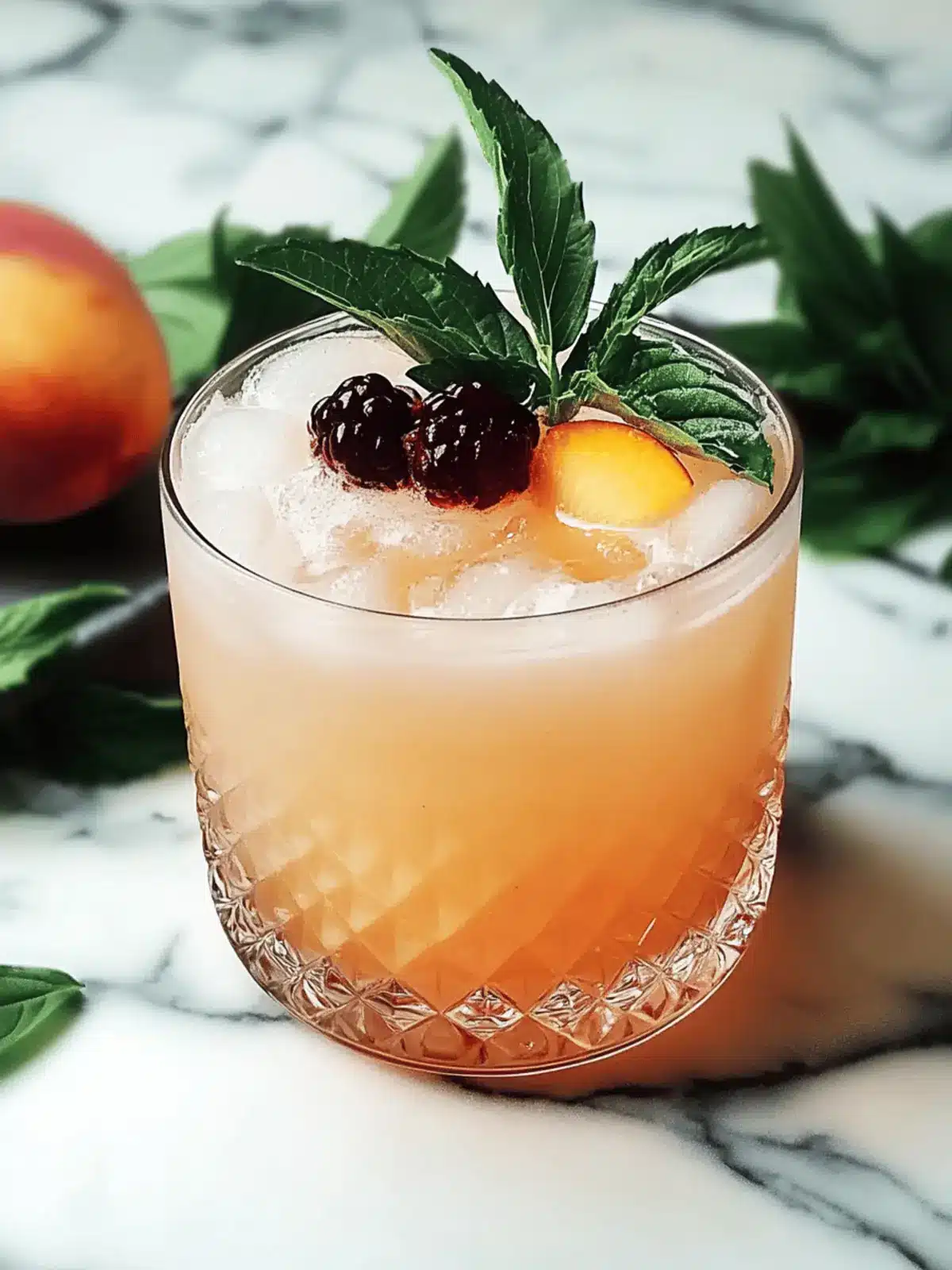 Georgia Peach Cocktail