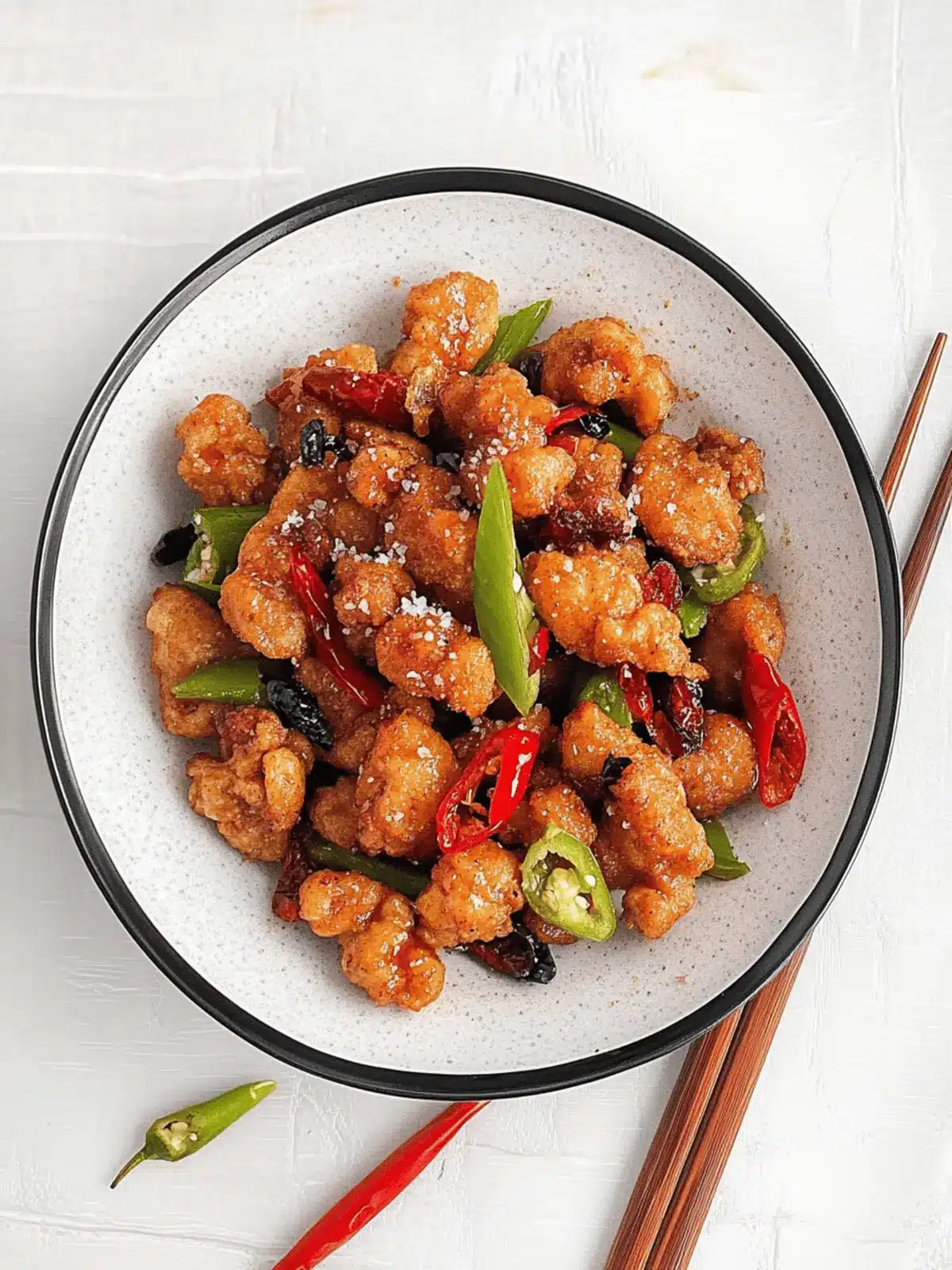 Crispy Salt and Chilli Chicken