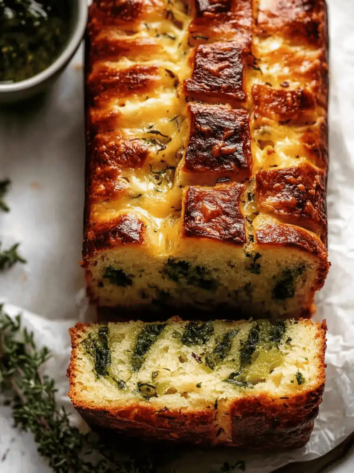 Cheese, Herb & Garlic Quick Bread That's Ready in 50 Minutes 3 Cheese, Herb & Garlic Quick Bread