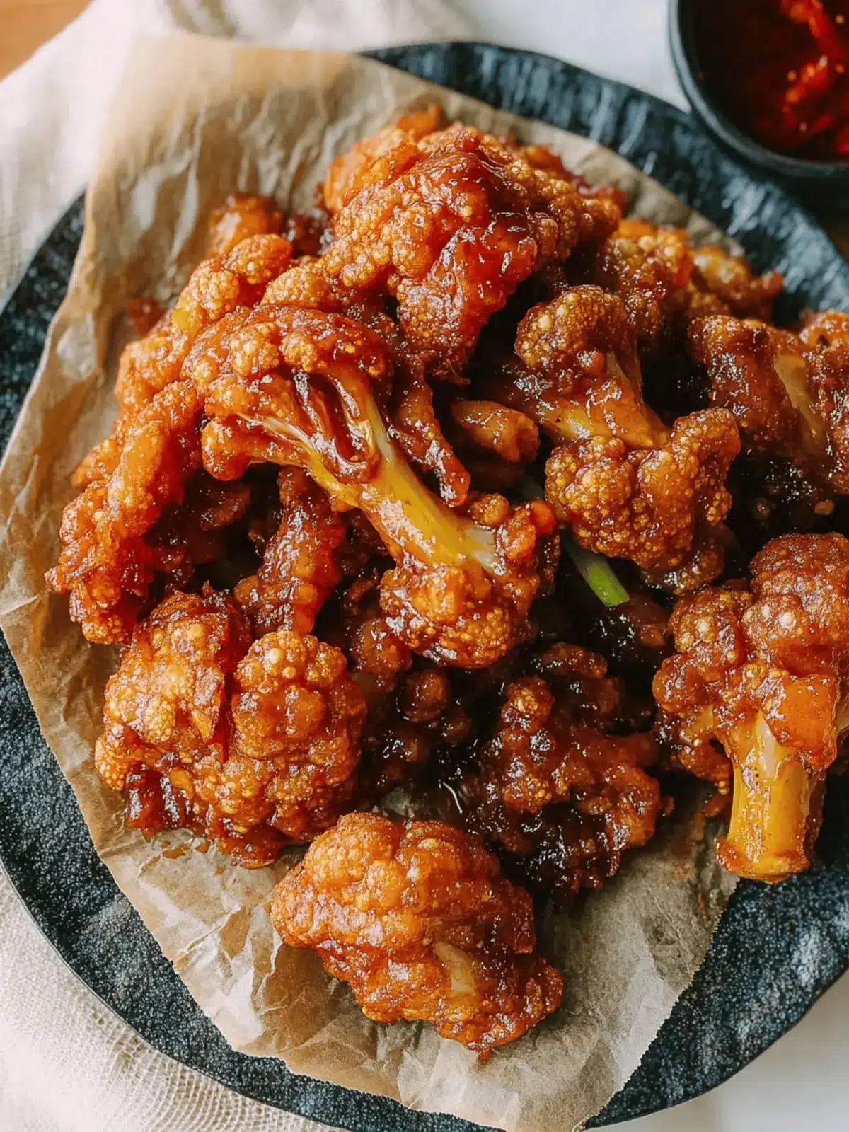 Korean Fried Cauliflower