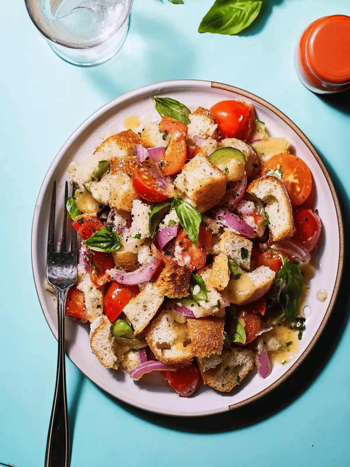 Panzanella Toscana (Italian Bread Salad)