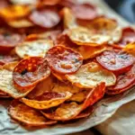 Keto Chips Pepperoni Cheese