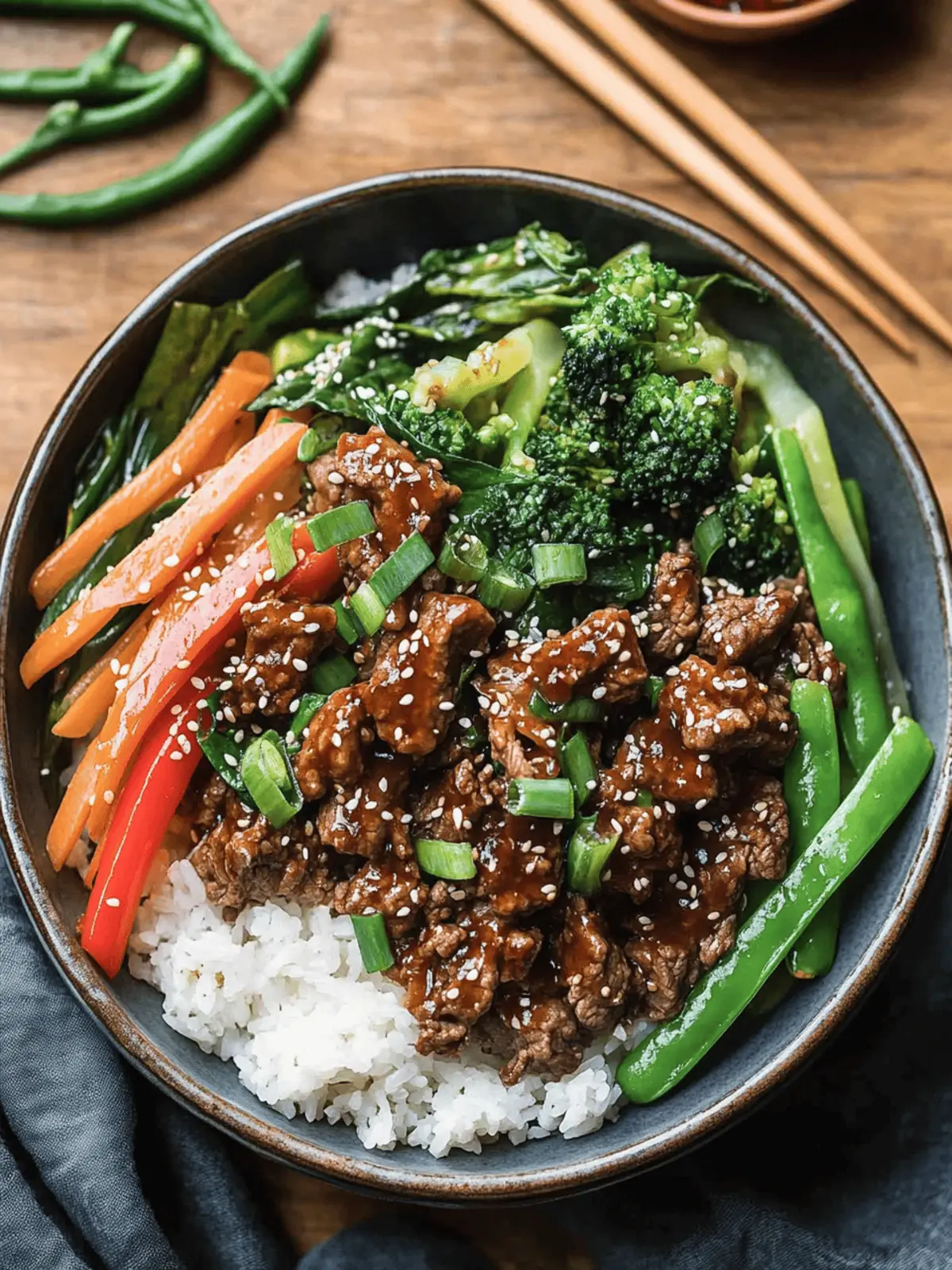 Beef Teriyaki Rice Bowl