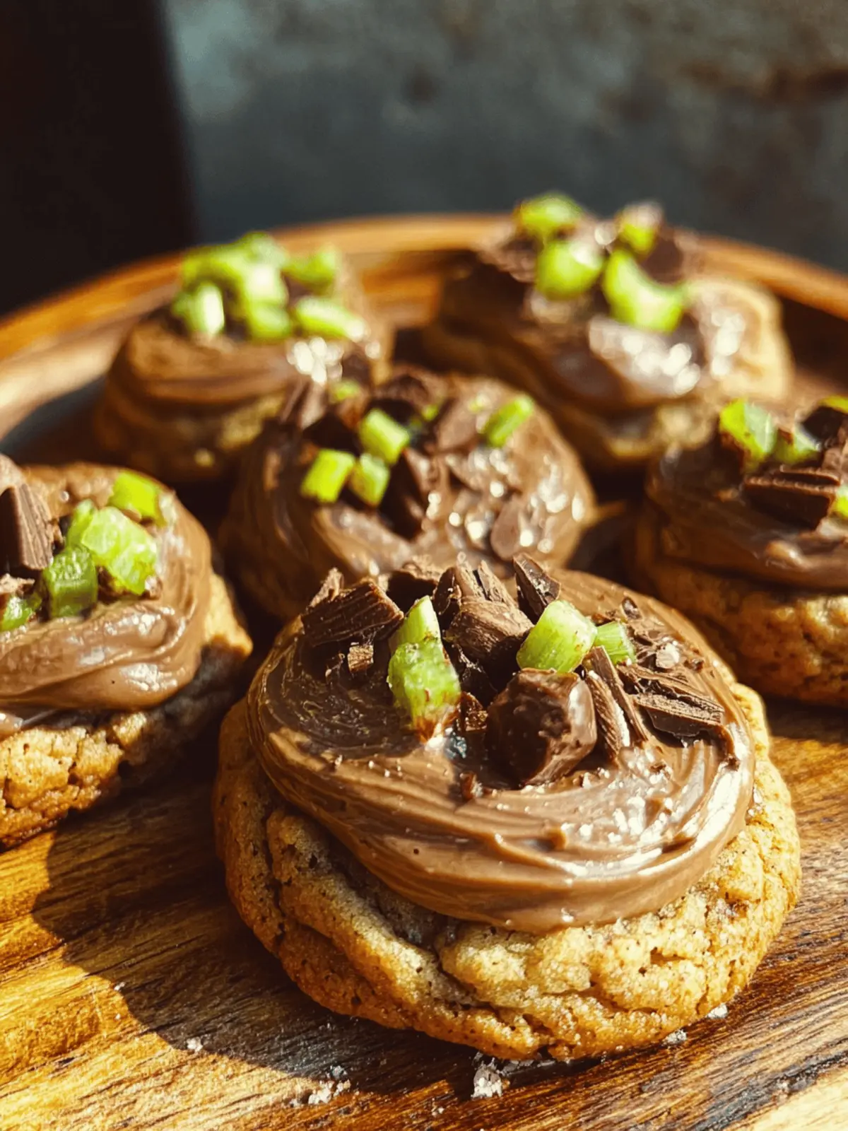 Dubai Chocolate Bar Cookies