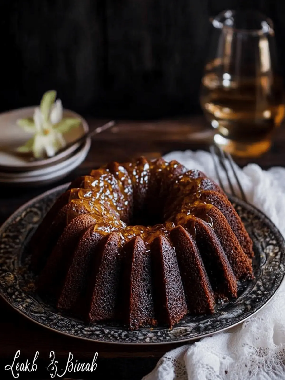 Lekach Jewish Honey Cake