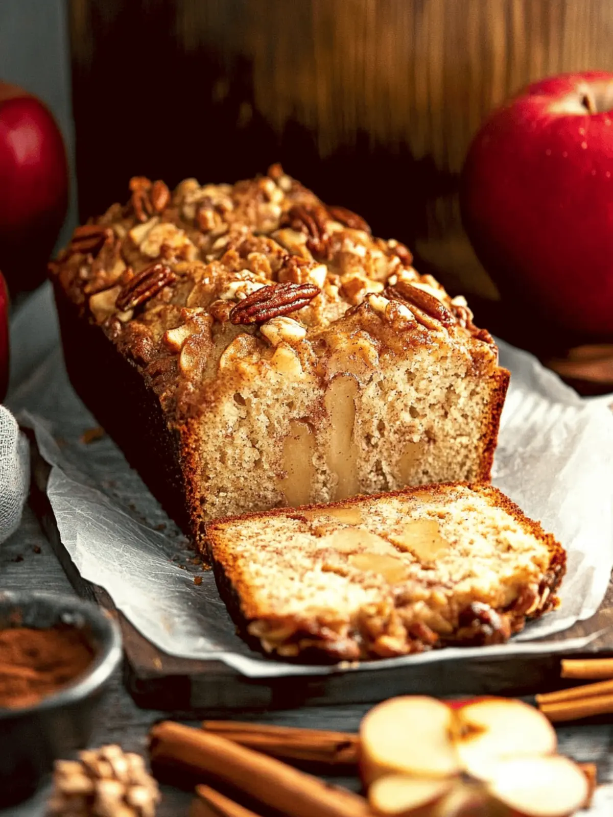 Cinnamon Apple Bread