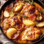 Apple Cider Smothered Chicken