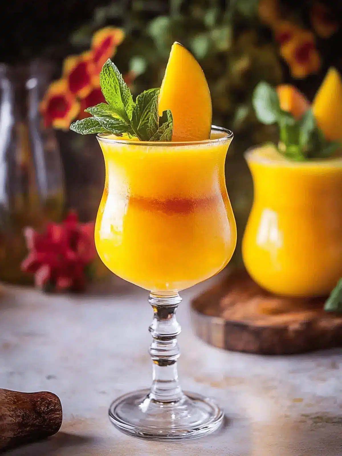 Mango Coconut Mint Daiquiri