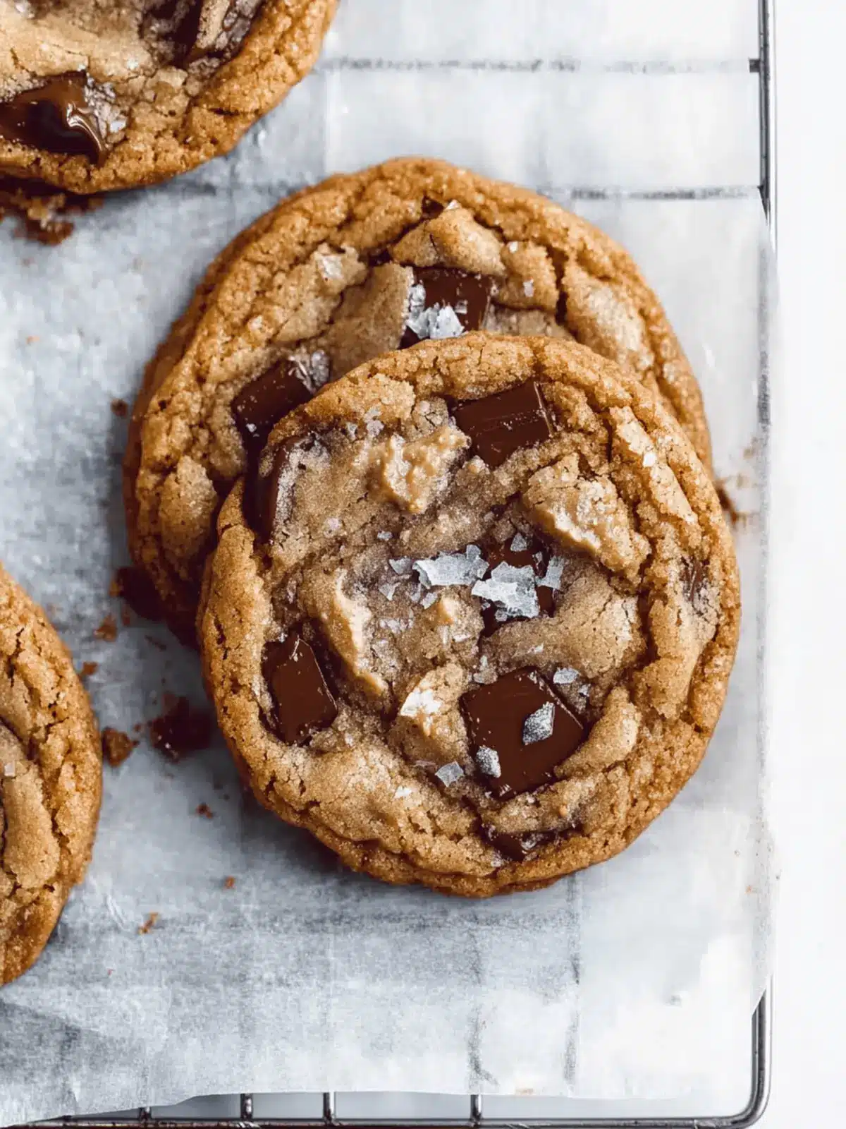 Brown Butter Toffee Chocolate Chip Cookies