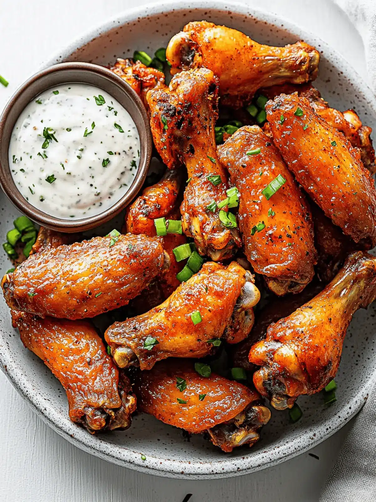 Crispy Baked Chicken Wings