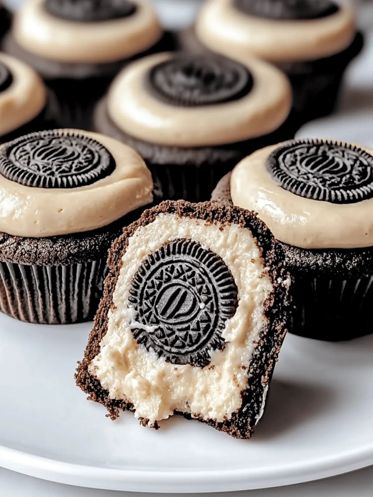 Oreo Cheesecake Cookie Cups
