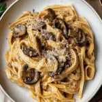 Caramelized Leek and Mushroom Gruyere Pasta