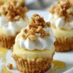 Apple Crisp Mini Cheesecakes