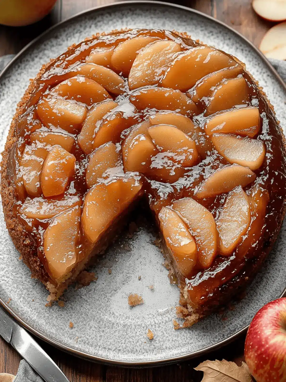 Apple Upside Down Cake