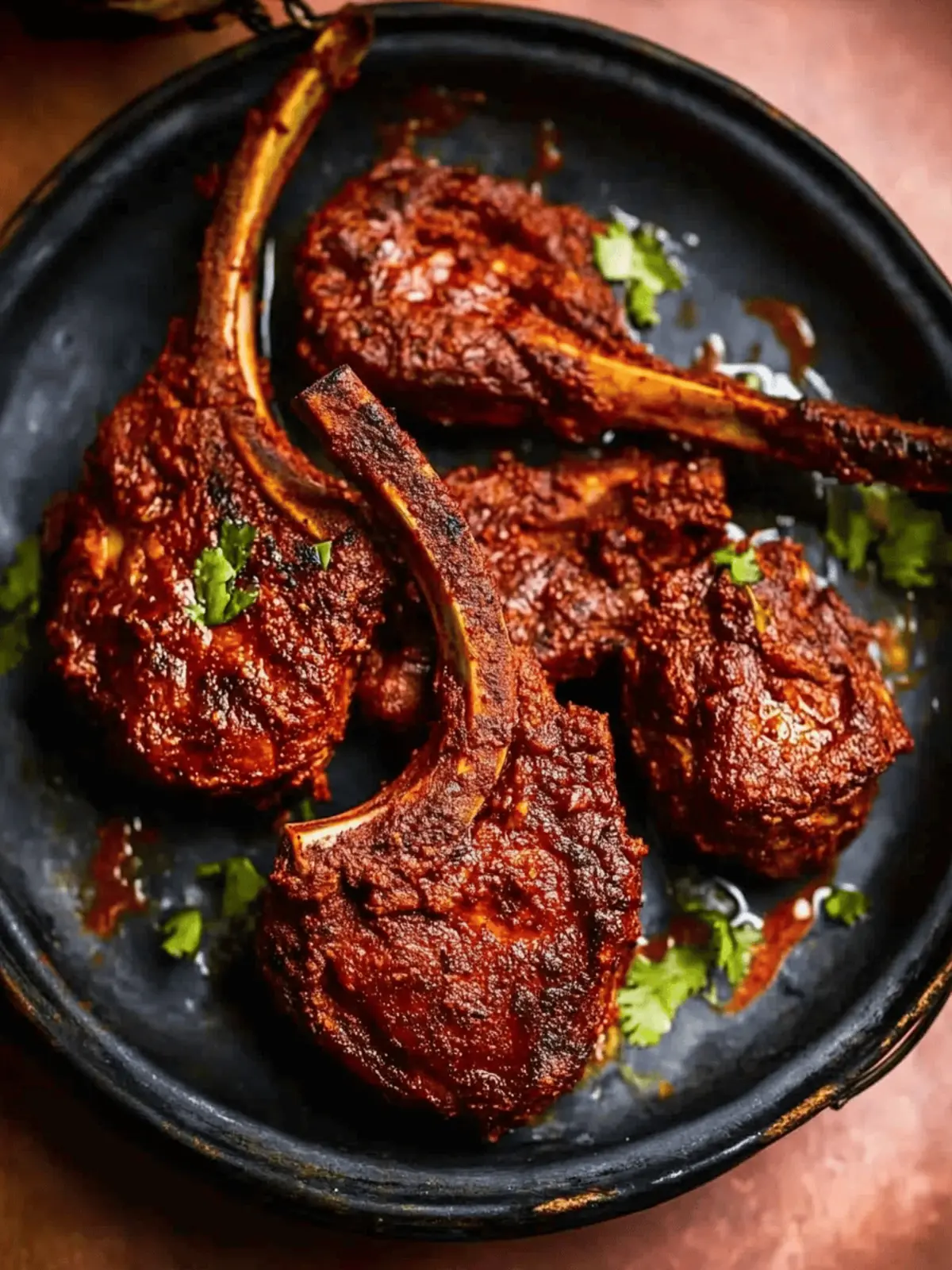 Tandoori Masala Lamb Chops