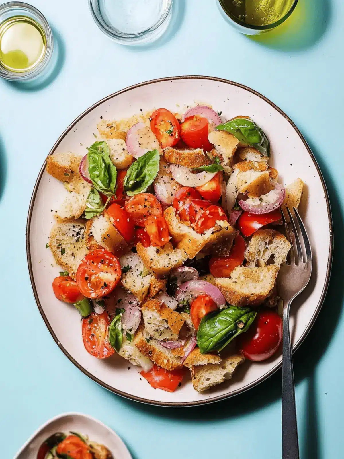 Panzanella Toscana (Italian Bread Salad)