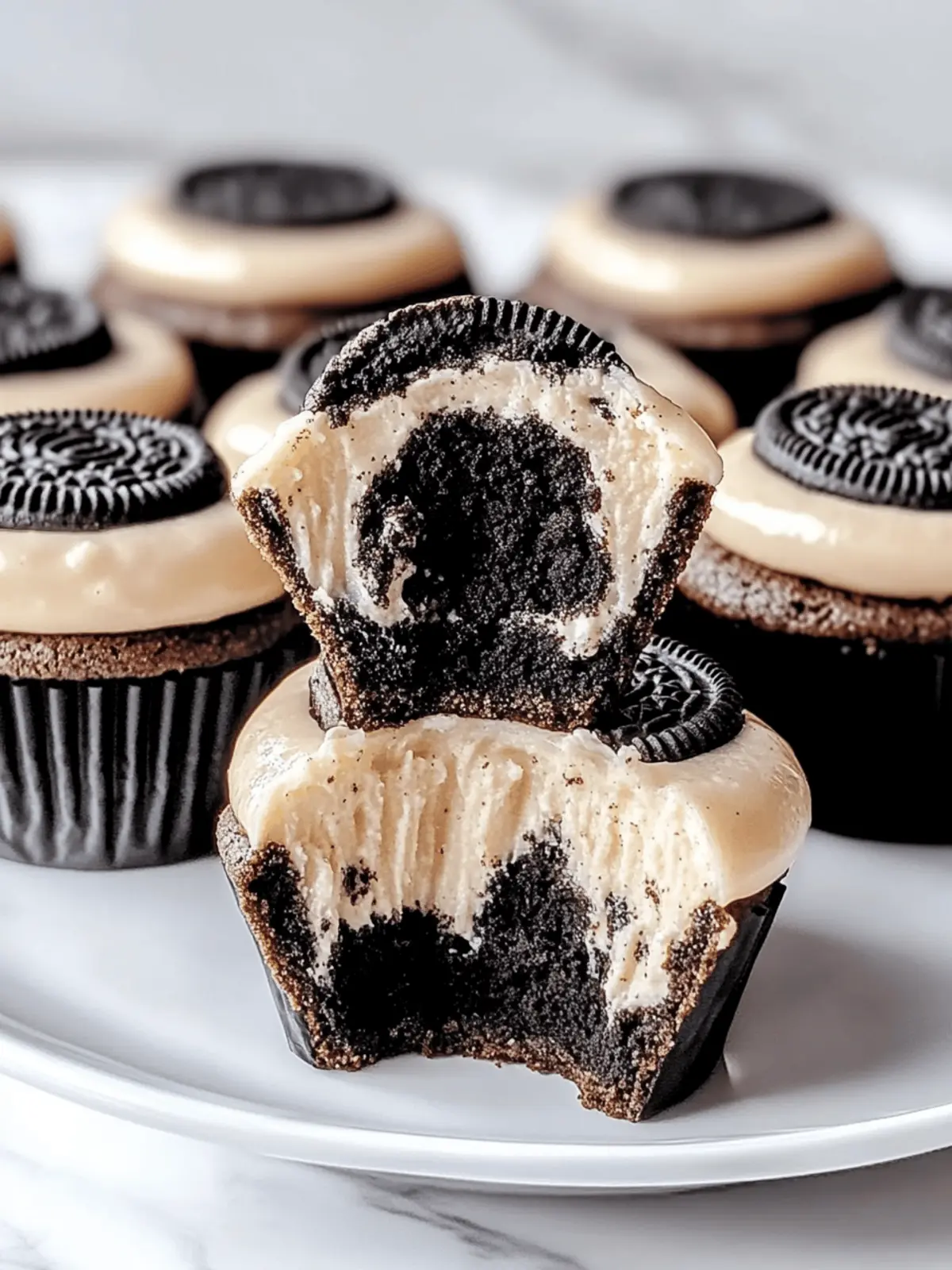 Oreo Cheesecake Cookie Cups