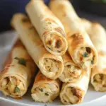 Baked Chicken Taquitos