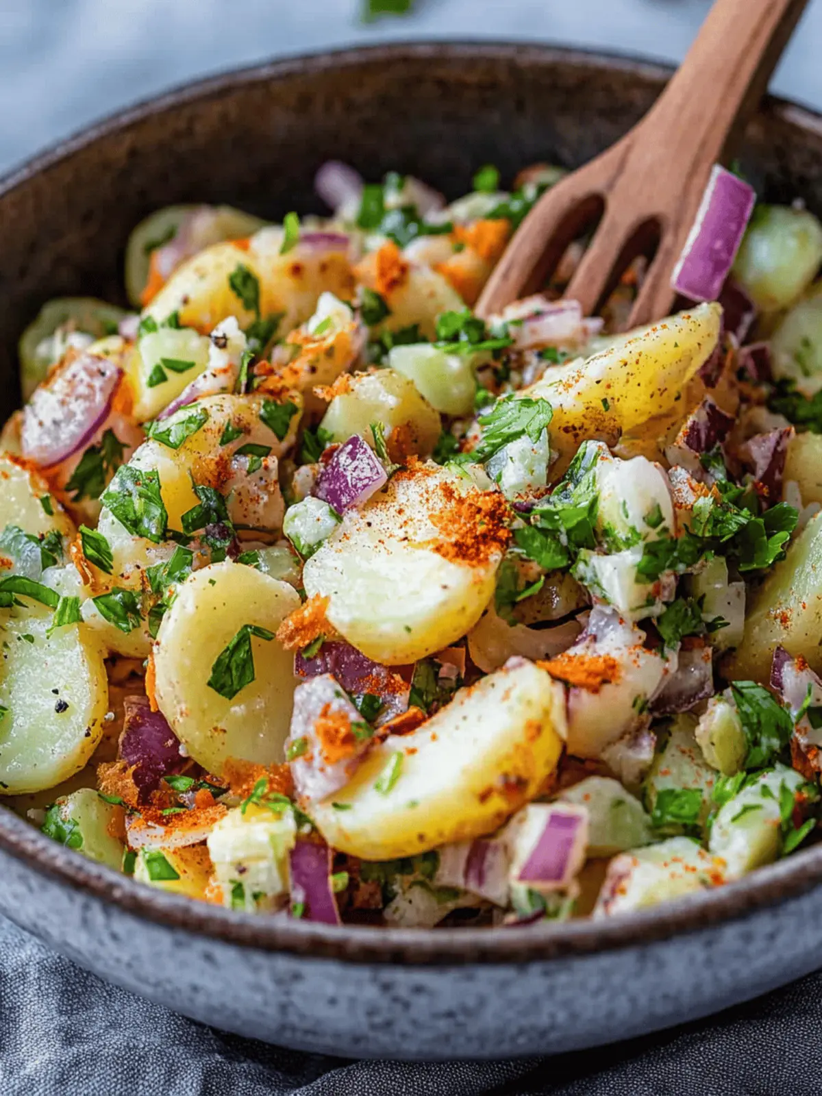 Patates Salatasi - Turkish Potato Salad