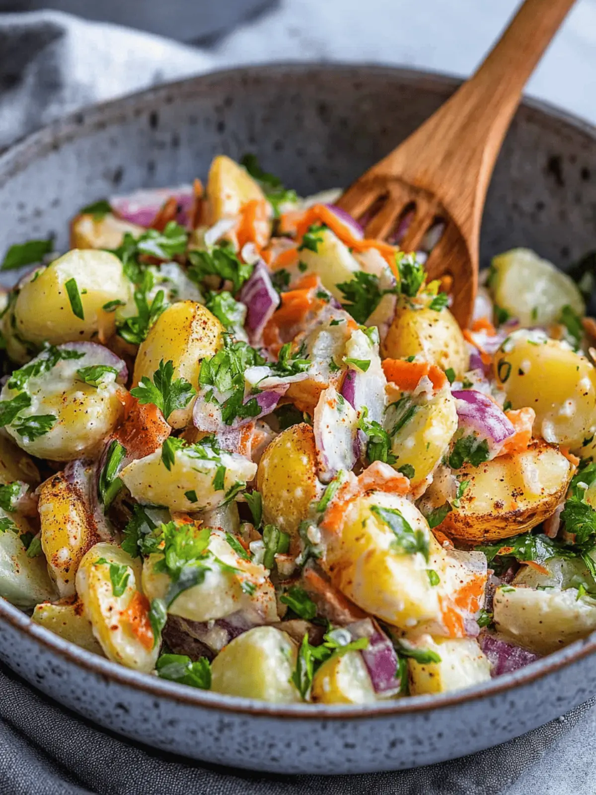 Patates Salatasi - Turkish Potato Salad