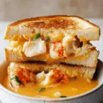 Lobster Toastie with a Lobster Bisque