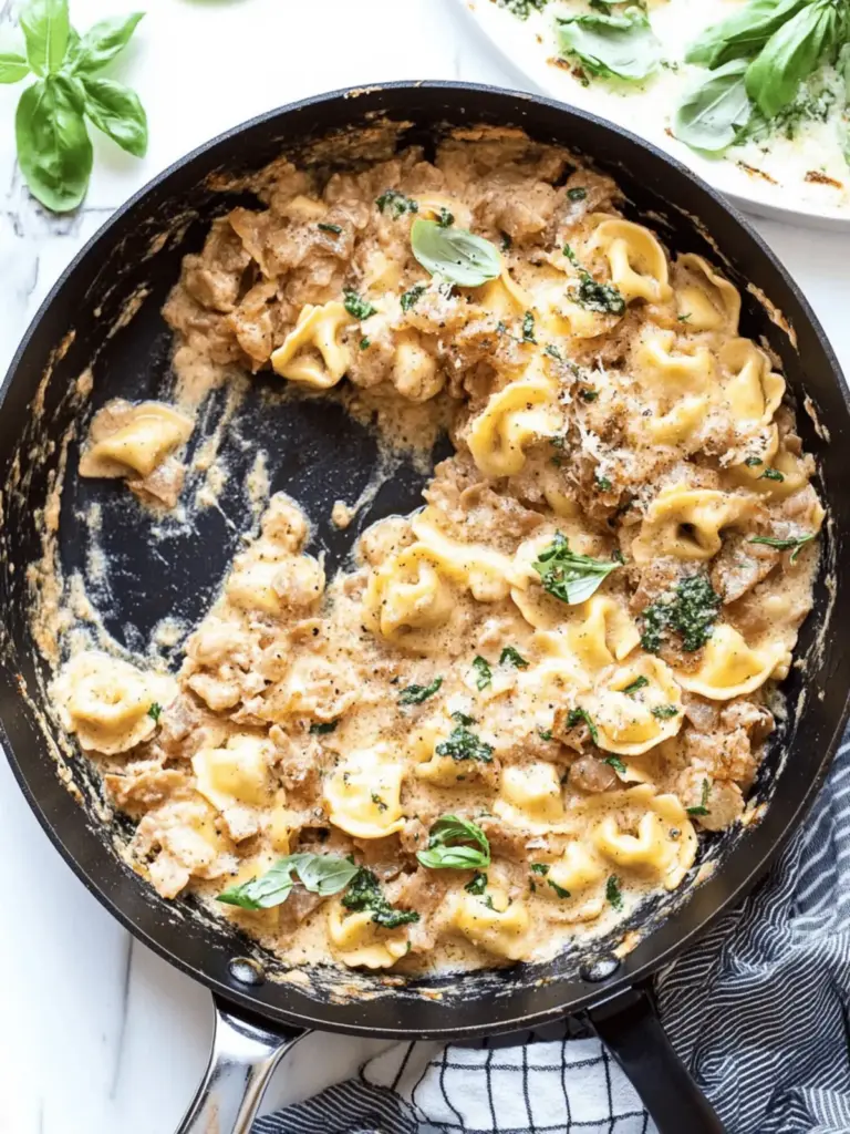 Baked Tortellini Skillet